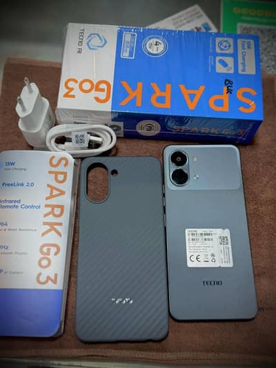 Techno Spark Go 3 - PTA Approved - Box Charger