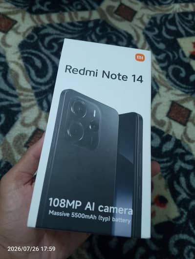 Xiaomi Redmi Note 14  16 256 gb condition 10\9.5 only panel change