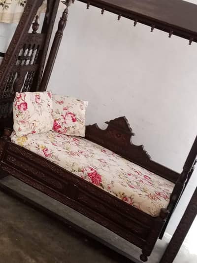 wooden home swing