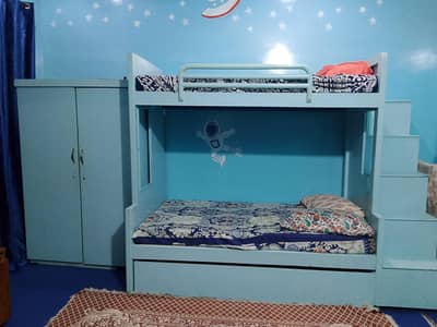 Bunk bed without metress