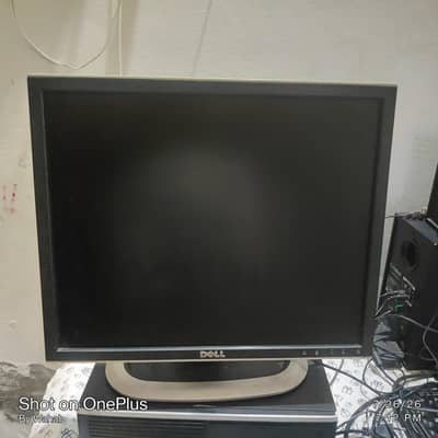 0329+7780671+ wt/ap hp PC core 2 Do 1gb ram with 19" lcd