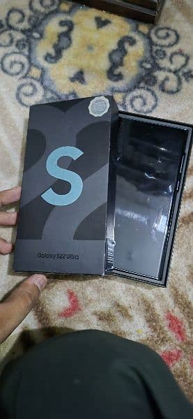 samsung s22 ultra official pta approved box and cable