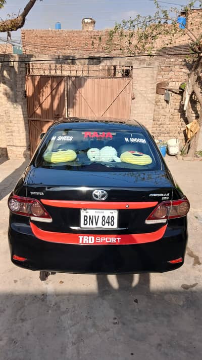 Toyota Corolla XLI 2012