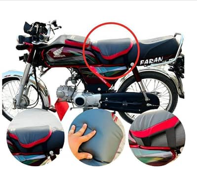 comfort ride ka li good ha . no back bone pain