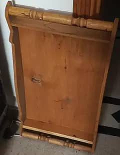 Serving tray solid wood dyar
