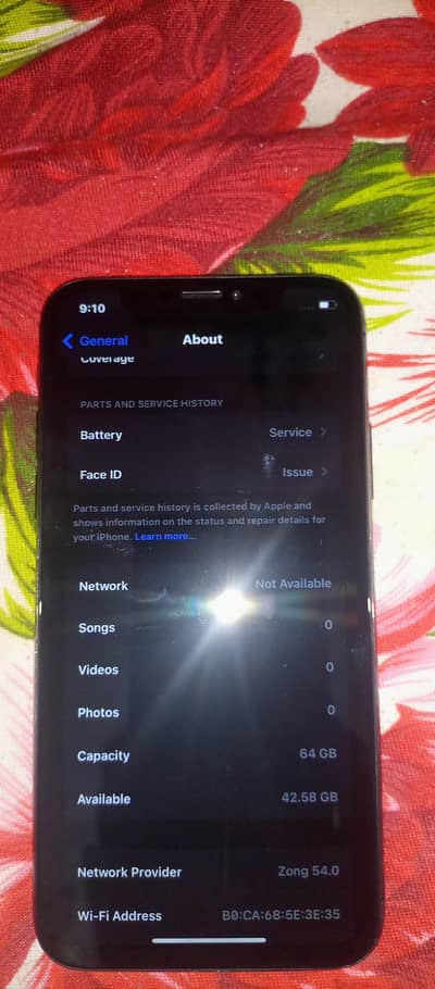 Apple iPhone X 03103121491