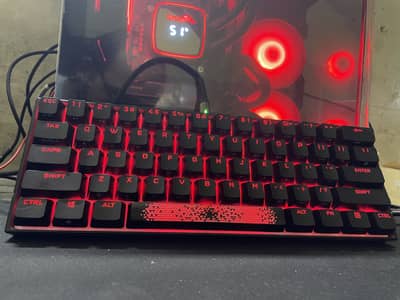 Corsair K65 Mini Full RGB Keyboard.