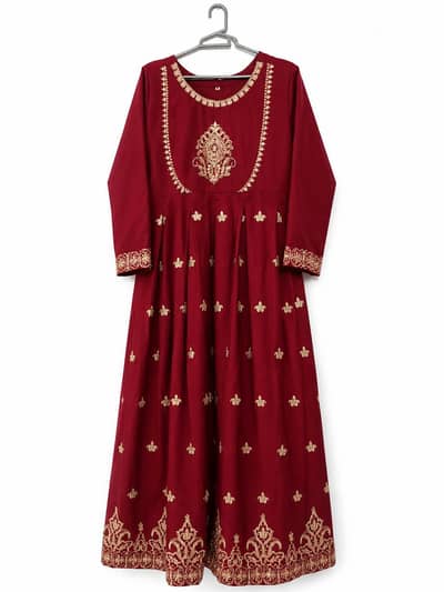 Beautiful Maroon Dress – 10/10 Condition