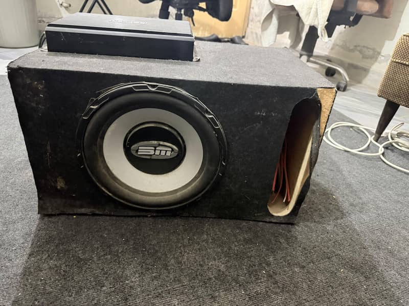 Amplifier+subwoofer 2