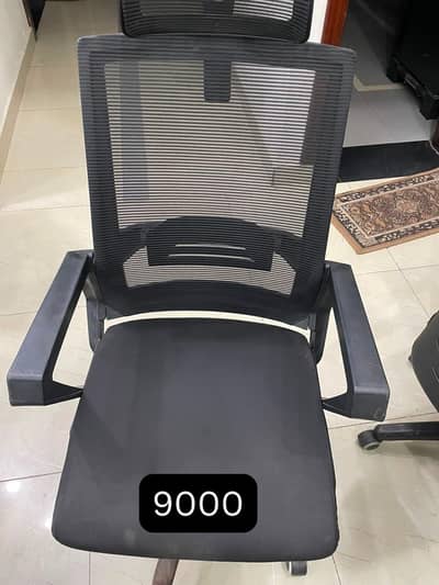 Office Revolving Chairs - Black - Used - Multiple Pieces Available