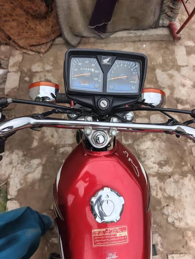 Honda 125 2025 Red Color