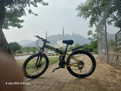 Speed Folding Bicycle in Excellent Condition
