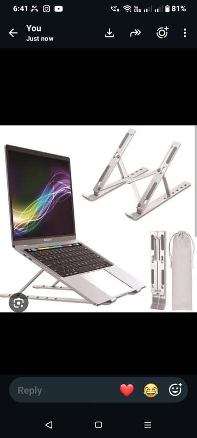 lap top and mobile stand