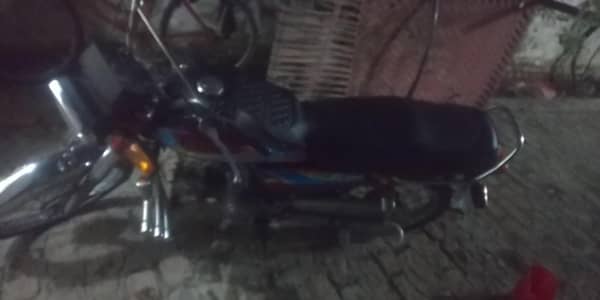 a new motor cycle