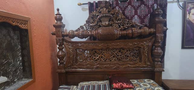 chinoti Bed total solid wood