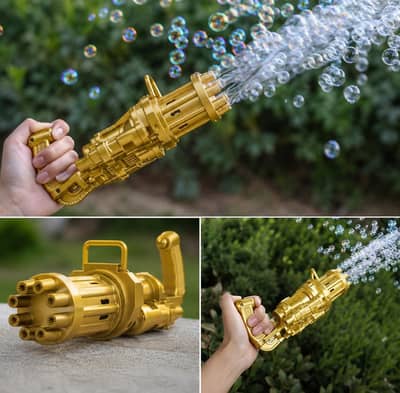 Golden Hole Bubble Gun