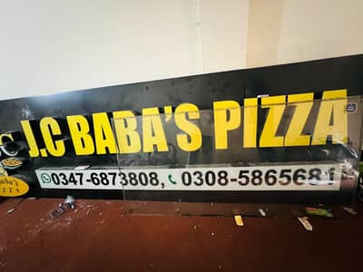 Used sign board