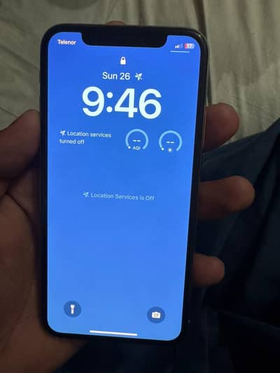 Apple iPhone X 256gb pta total genuine
