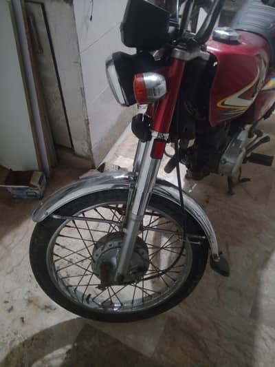 honda cg 125 Karachi number 2019 red