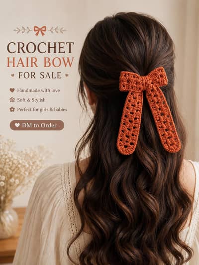 Premium Handmade Hair Bow