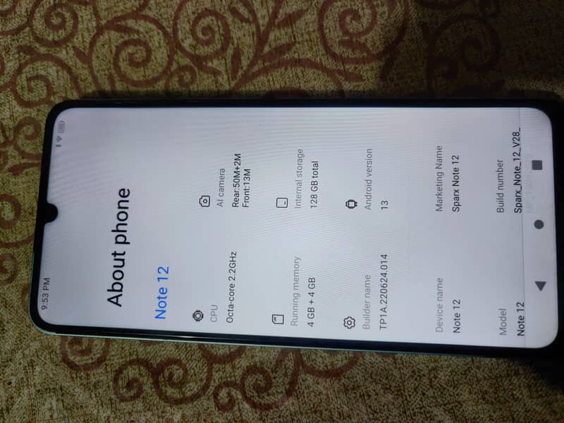 Sparx Note 12 6