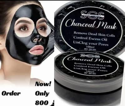 Charcoal mask