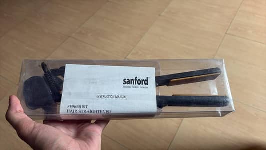Brand New Sanford Hair Straightener (SF9655HST) - Ceramic & Wet/D. 2Nos