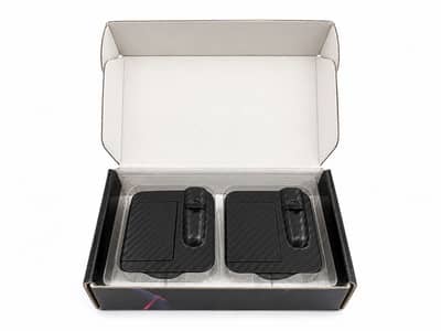Car welcome door lights pair