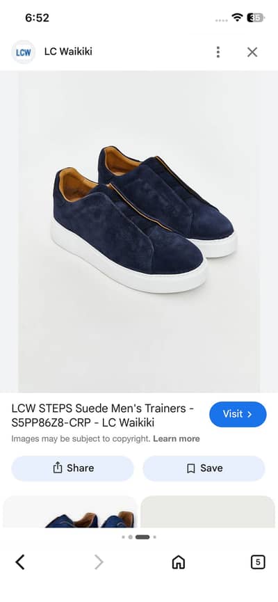 Suede shoes