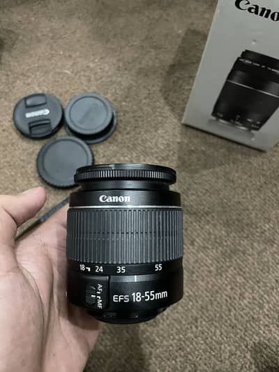 Canon EOS 4000D with lenses