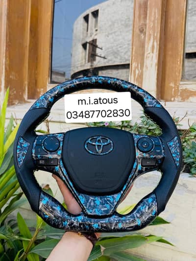 new model croala carbon fibre steering wheel