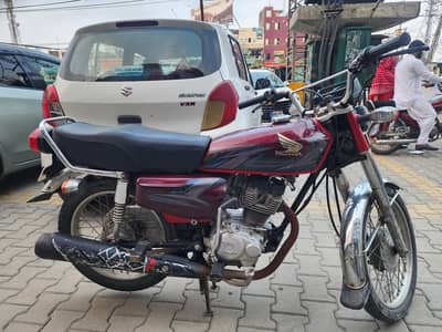 honda 125 red clr