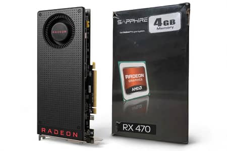 Sapphire AMD Radeon RX 470 4GB DDR5 graphic card ( with original box)