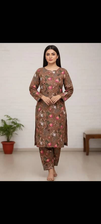 ​ Premium 2-Piece Men's Digital Printed Cotton Suite 