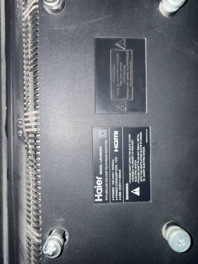 Panel damaged 1