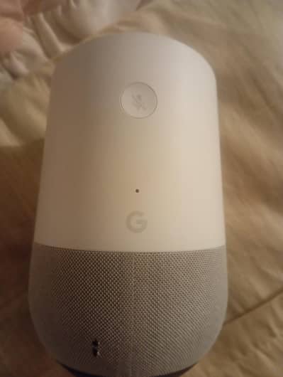 Google Home Smart Speaker (1st Generation) – 100% Working Condition
