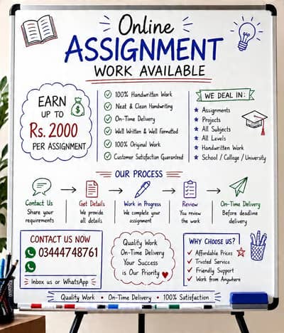 online assignment job need for writers
