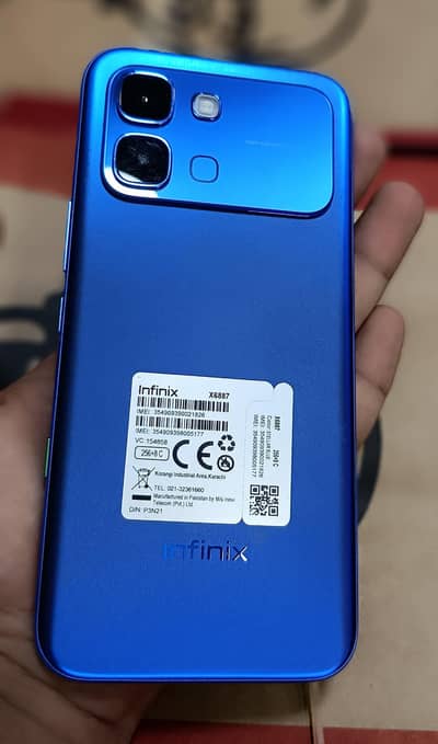 infinix note edge 5g co okt box 6month warnty