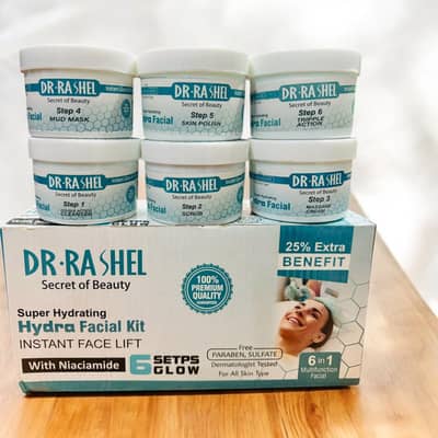 Dr. Rasheel Secret Of Beauty 6 steps Facial kits