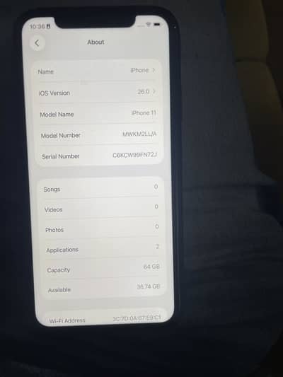 I PHONE 11 80 % BATTERY HEALTH ALL GENUINE