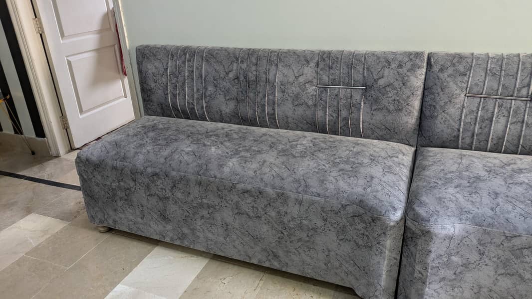 L shaped sofa set 0