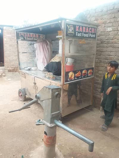 Non-Magnetic Steel Fast Food Counter03142021250