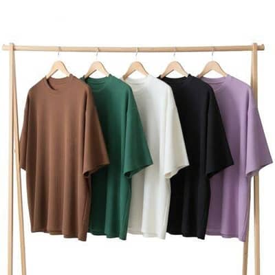 Drop shoulder T-shirt All colours available
