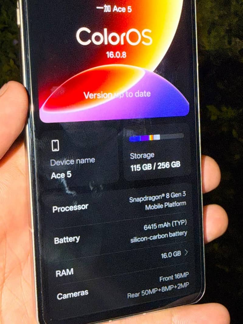 One Plus Ace 5 2