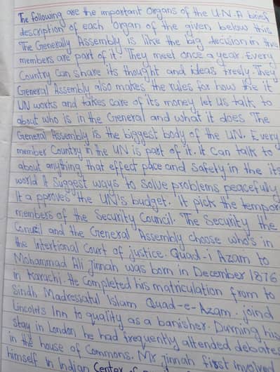 Assignment writing