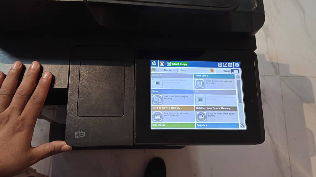 HP MFP 680 printer 1