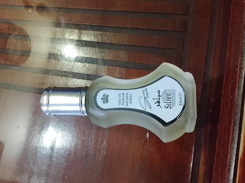 Premium Silver Perfume 35ml - Sami Perfumers EDP - New Look Bottle 0
