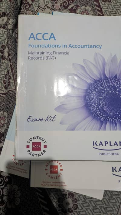 ACCA AFD MA1-MA2 FA1-FA2 BOOKS PLUS EXAM KITS