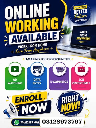 Female/male/ part time/ online work