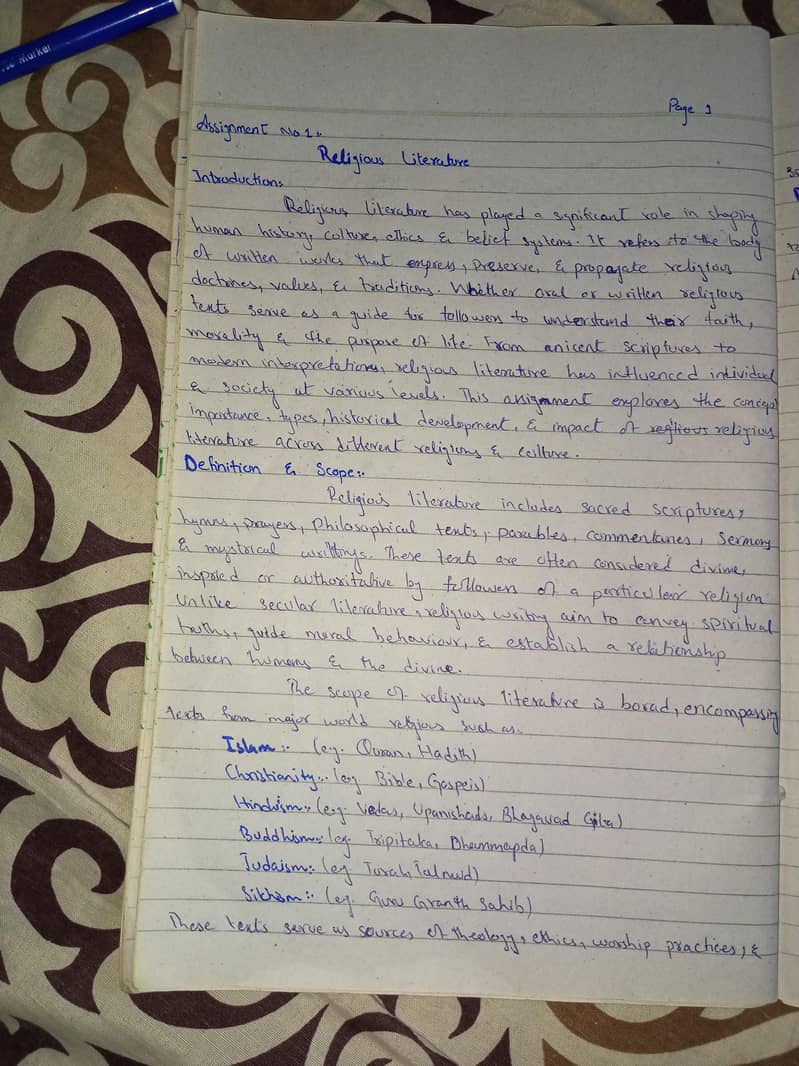 assignment work 0